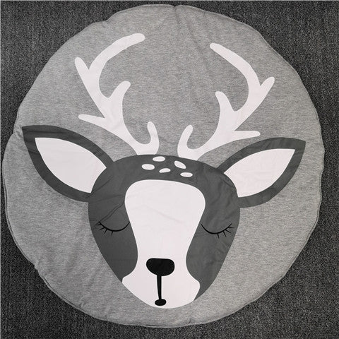 Beech Wood Animal Silent Clock Living Room European Style Cartoon Quartz Luminous Study Fashion Alarm Clock Bedroom Wood Clock