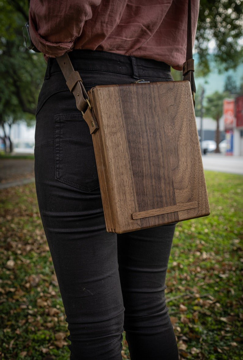 Writers Messenger Wood Box Writers Messenger A5 Briefcase